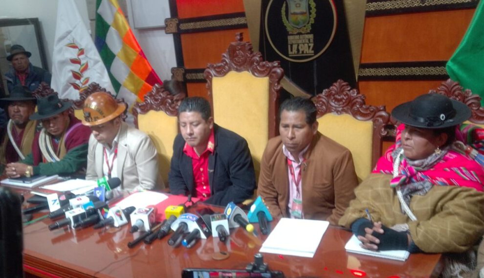 Auto de Buen Gobierno en La Paz para asegurar elecciones generales