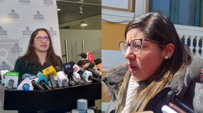 Las diputadas Mónica Torrez y Lissa Claros piden declarar personas no gratas a parlamentarios