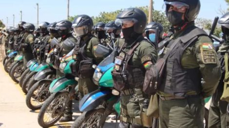 Policía Boliviana elecciones