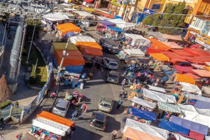 Feria 16 de Julio en El Alto