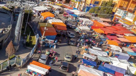 Feria 16 de Julio en El Alto