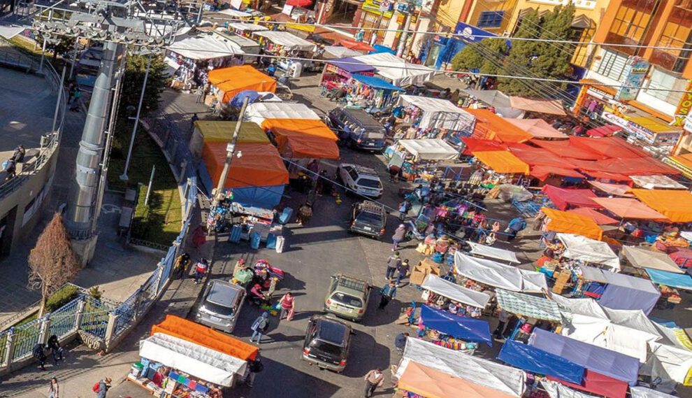 Feria 16 de Julio en El Alto