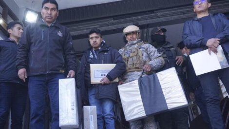 La seguridad de las maletas electorales ha sido planificada por el TSE