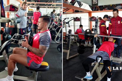 CDT Real Oruro en entrenamientos físicos intensos