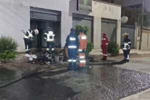 Incendio en lavandería de Cochabamba