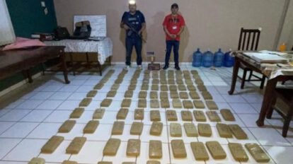 Marihuana secuestrada en Beni