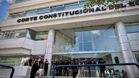 Ecuador audiencia Corte Constitucional sobre ley anti-corrupción