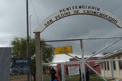 Traslado de recluso a Chonchocoro