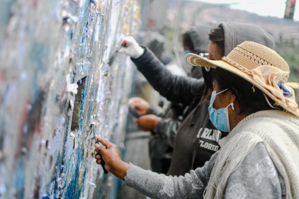 Retiro de propaganda electoral en La Paz