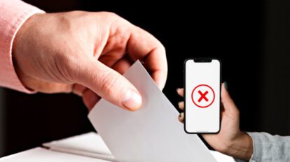 TSE insta a votar sin teléfono móvil