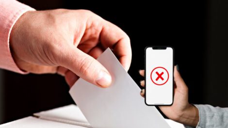 TSE insta a votar sin teléfono móvil