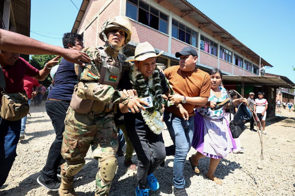 Andrónico Rodríguez fue agredido tras emitir su voto