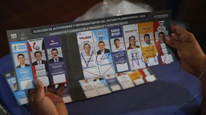 votos nulos en elecciones en el trópico de Cochabamba