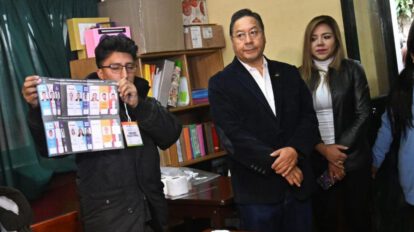 Luis Arce asegura elecciones pacíficas y transparentes