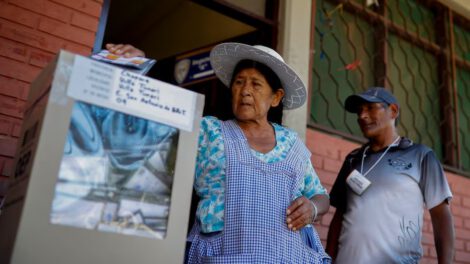 Informe electoral OEA sobre las elecciones generales en Bolivia