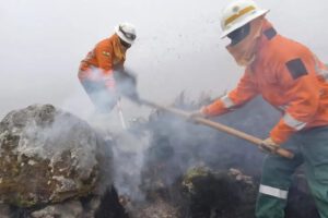 Focos de calor en Bolivia