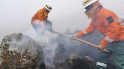 Focos de calor en Bolivia
