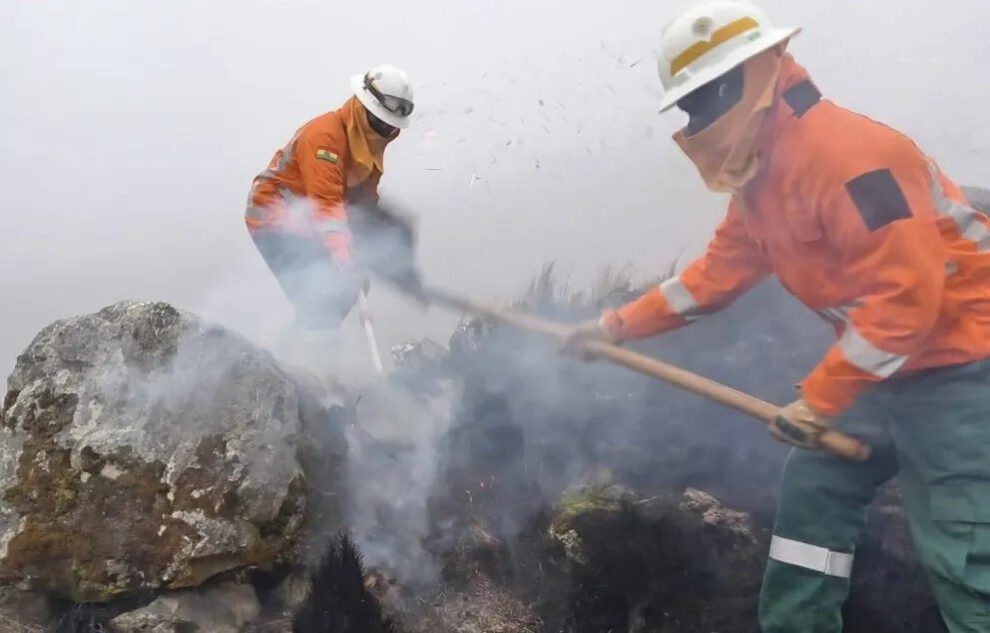 Focos de calor en Bolivia