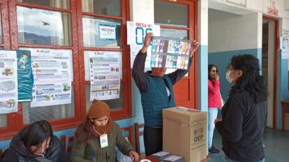 Calendario electoral Bolivia