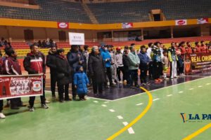 campeonato oficial de futsal en Oruro