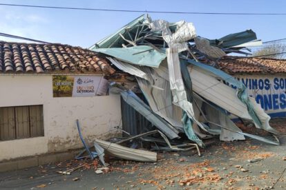 Vientos intensos en Tarija causan daños a árboles y postes