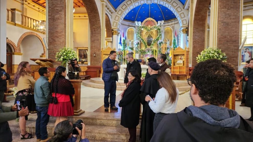 Basílica Menor Virgen del Socavón en Oruro