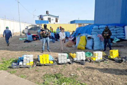 Operativo en Bermejo desmantela un cargamento de cocaína