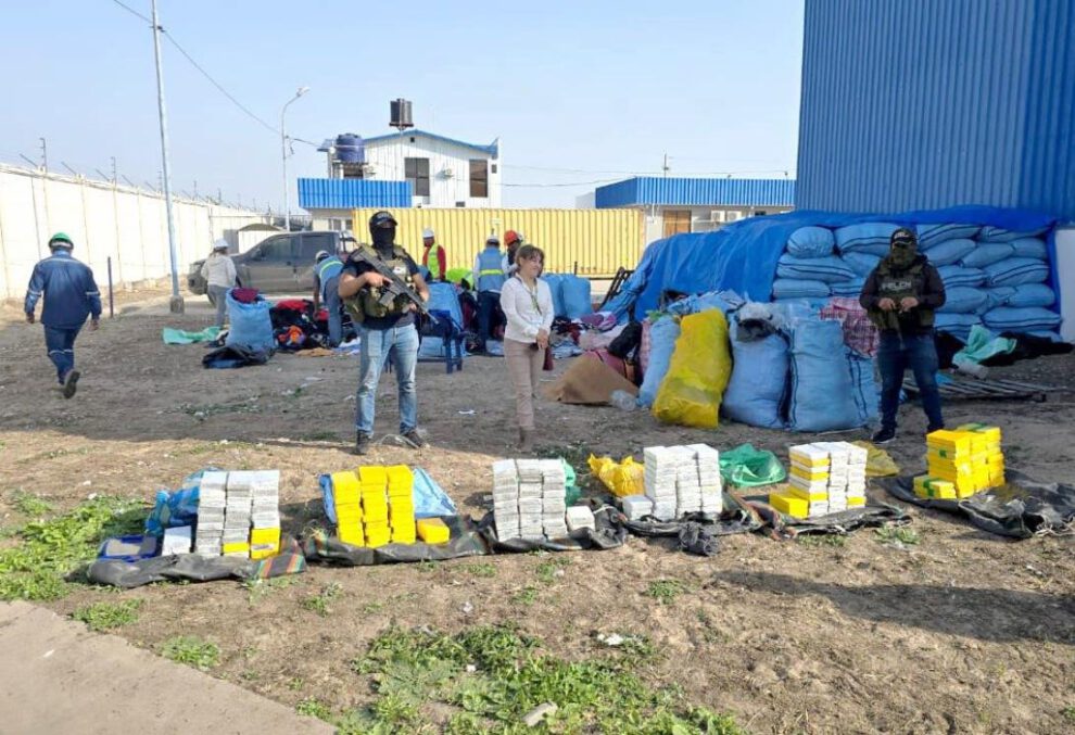 Operativo en Bermejo desmantela un cargamento de cocaína