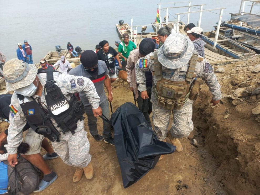 Cuerpo de Reynaldo encontrado en el río Mamoré
