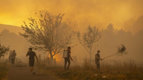 Incendios en España