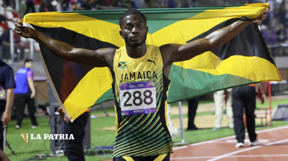 Jasauna Dennis oro 400 metros en los Juegos Panamericanos Junior