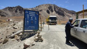 conflicto en la mina Andacaba en Potosí