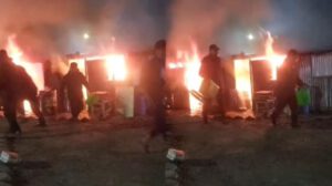 Incendio en penal de San Miguel de Uncía