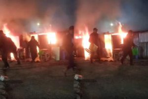 Incendio en penal de San Miguel de Uncía