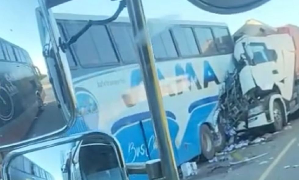 Accidente de tránsito en Macharetí