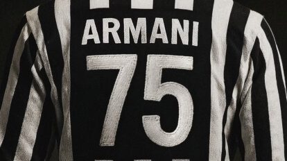Juventus y Armani: moda y fútbol se unen oficialmente