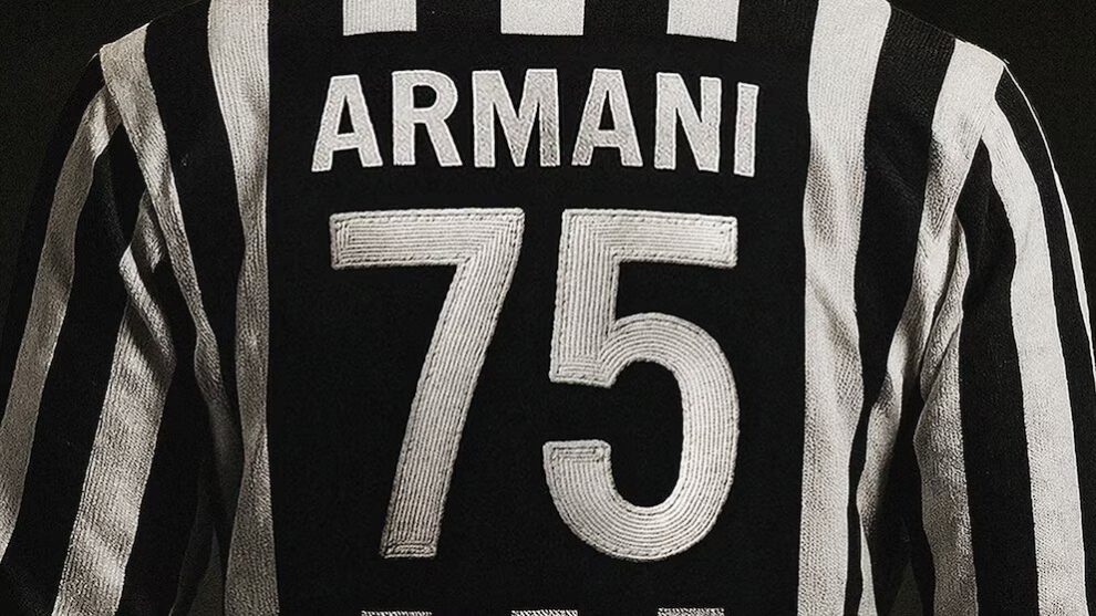 Juventus y Armani: moda y fútbol se unen oficialmente