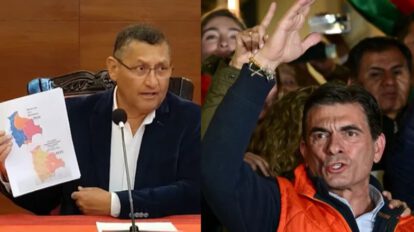 Rivalidad política en Tarija entre Montes y Paz Pereira