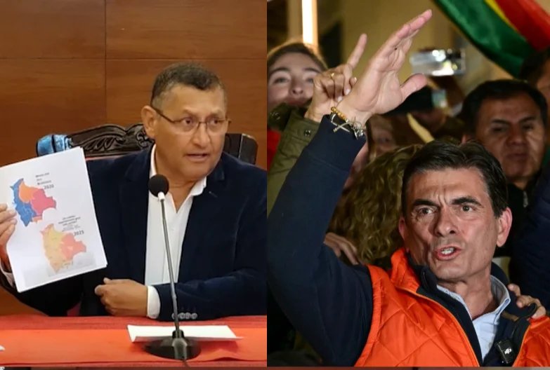 Rivalidad política en Tarija entre Montes y Paz Pereira