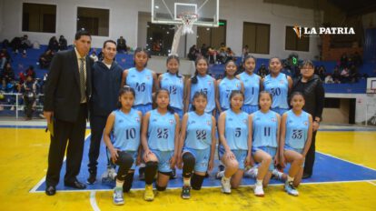 Baloncesto U-14 Oruro debuta con contundente victoria