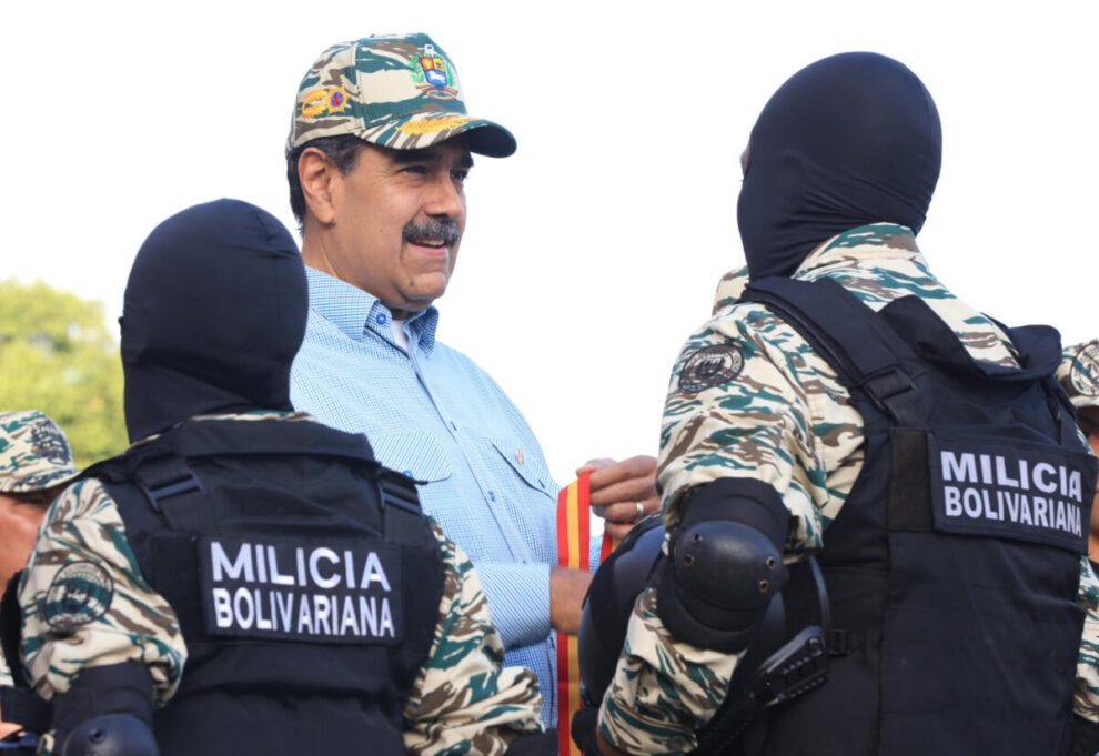 Maduro incorpora la milicia a los cuadrantes de paz ante amenazas de EE.UU.