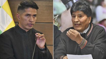 Andrónico Rodríguez critica a Evo Morales por promover el voto nulo