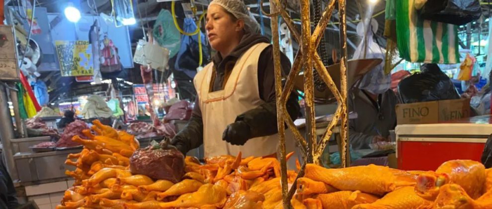 Aumento de precios del pollo en Cochabamba