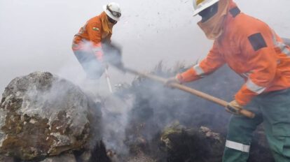 Incendios forestales en Bolivia controlados