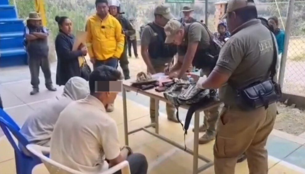 Incendio en Quillacollo