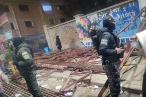 Desplome de gradería en Potosí durante la festividad de Ch’utillos