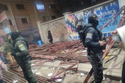 Desplome de gradería en Potosí durante la festividad de Ch’utillos