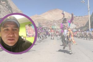 Convite de Ch’utillos con participación de fraternidades en Potosí