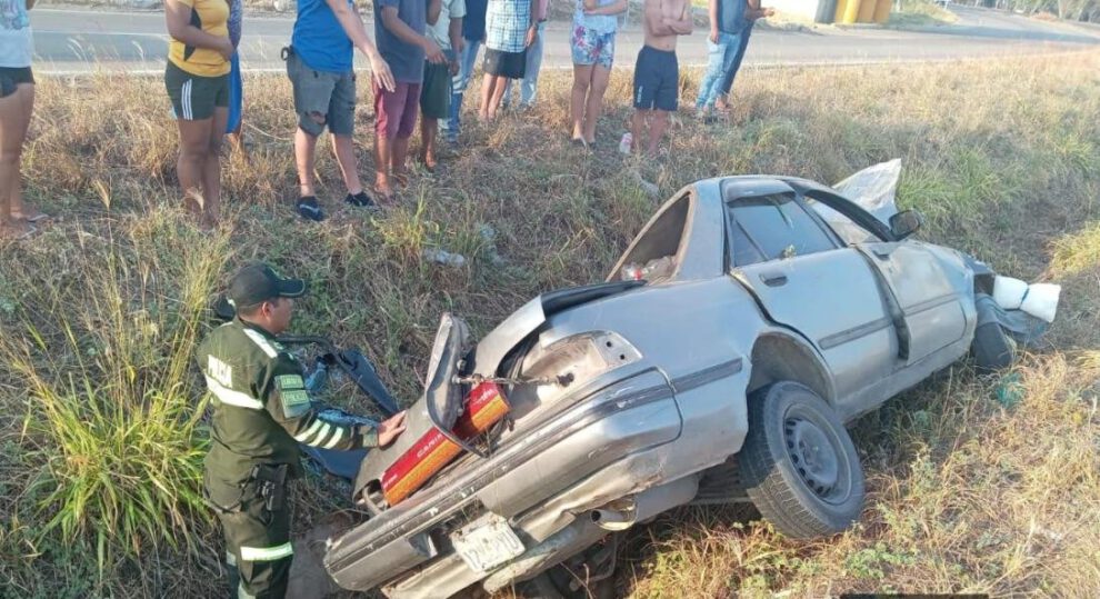 Accidente de tránsito en Santa Cruz