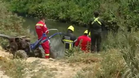 Cuerpo sin vida en el río Rocha
